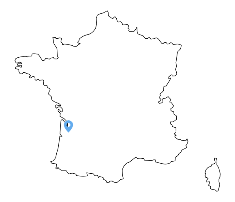 Carte de Bordeaux