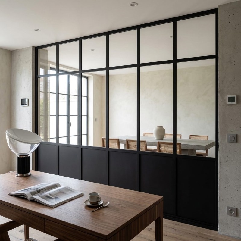 Cloison de séparation de bureau