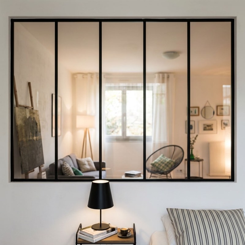 Verriere de séparation de chambre