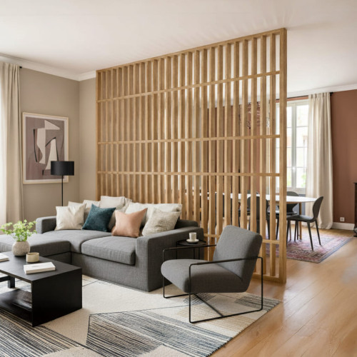 Claustra avec traverse