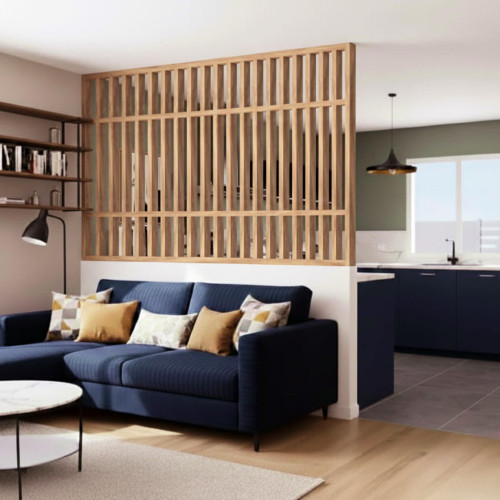 Claustra avec traverse