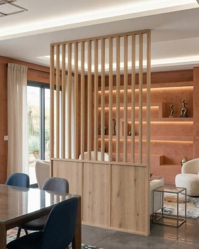 Claustra avec soubassement