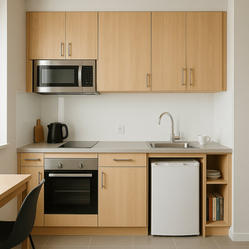 Crédence laqué blanc