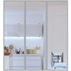 Verrière acier en kit 3 modules - Standard de H 1300 x L 1200 - Brute à peindre