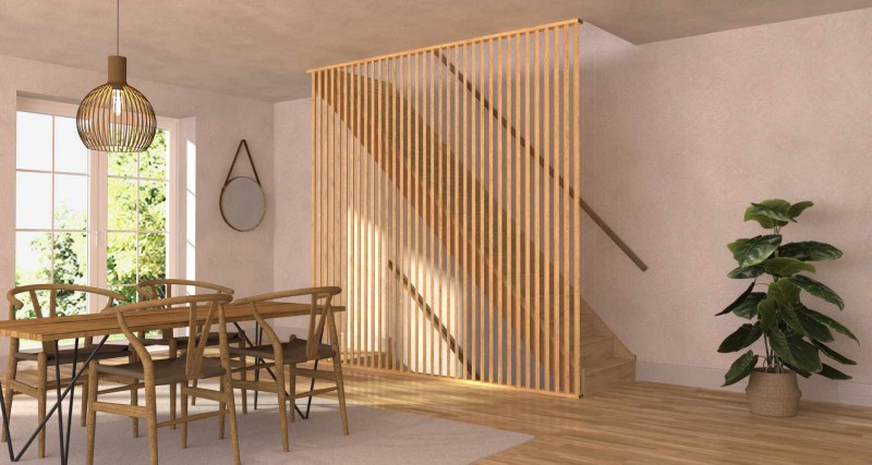 Claustra escalier